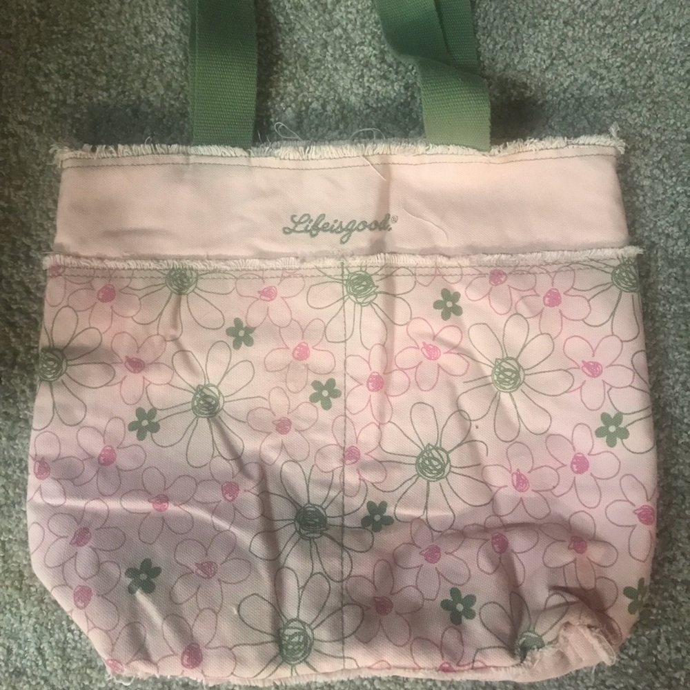 Life is Good handbag